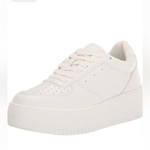 ASOS Stradivarius chunky white platform sneakers size 7